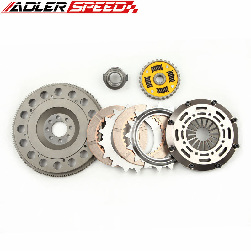 ADLERSPEED Sprung Clutch Twin Disc for 02-06 Mini Cooper S R52 R53 1.6L 6 Speed