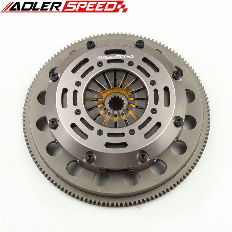 ADLERSPEED Sprung Clutch Twin Disc for 02-06 Mini Cooper S R52 R53 1.6L 6 Speed