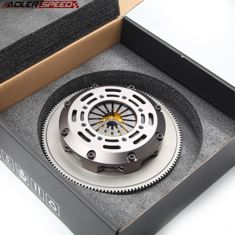 ADLERSPEED SPRUNG CLUTCH TWIN DISC KIT Standard fits 05-10 COBALT SS 04-07 SATURN ION LSJ LHF