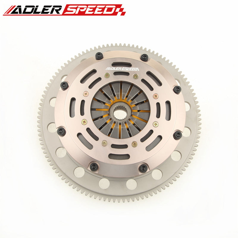 ADLERSPEED RACING & STREET CLUTCH TWIN DISC KIT FOR 1991-2005 MAZDA MIATA MX-5 1.6L 1.8L