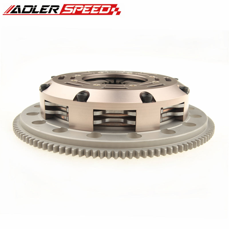 ADLERSPEED RACING & STREET CLUTCH TWIN DISC KIT FOR 1991-2005 MAZDA MIATA MX-5 1.6L 1.8L