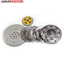 Sprung Twin Disc Clutch + Standard Flywheel For ECLIPSE TALON TSI LASER RS 4G63 AWD 6BOLT