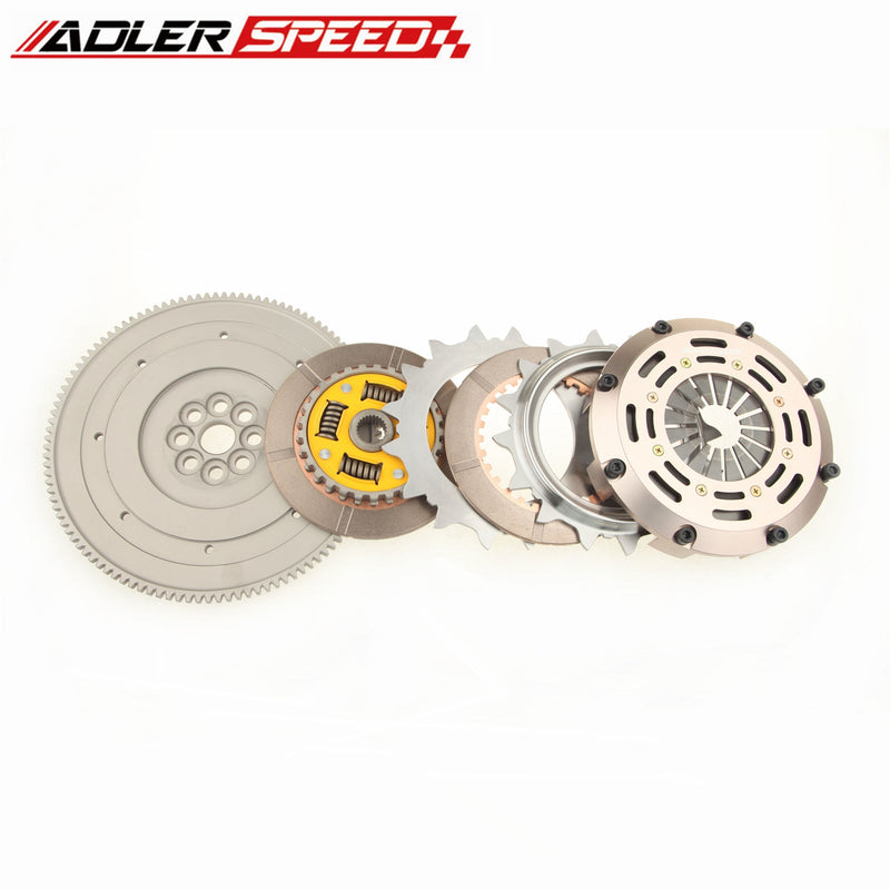 US SHIP ! SPRUNG CLUTCH TWIN DISC +STANDARD  FLYWHEEL FOR HONDA ACURA B-SERIES B16 B18 B20 STANDARD