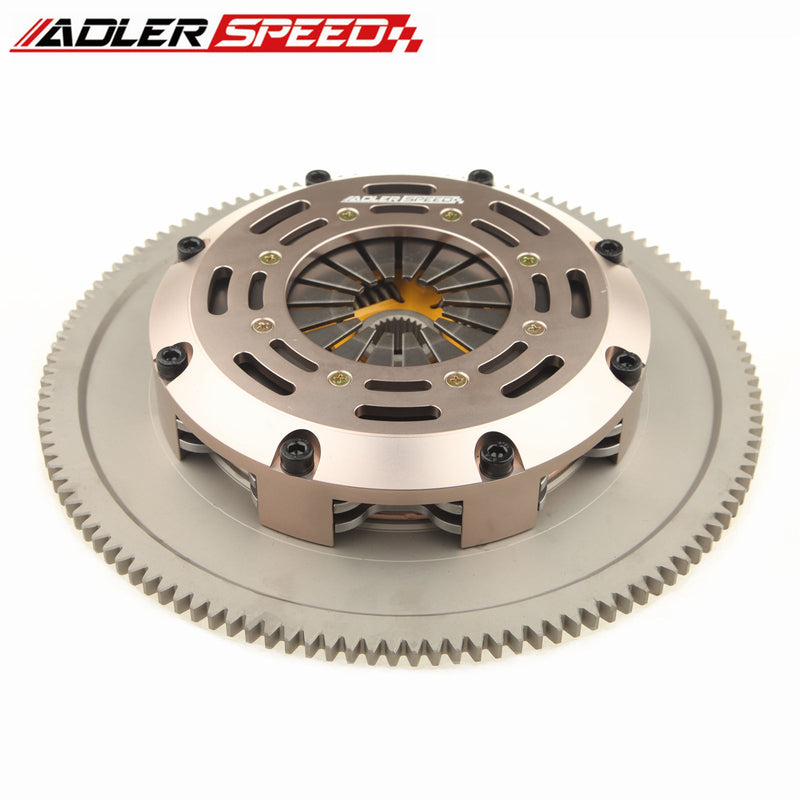 ADLERSPEED RACING & STREET CLUTCH TWIN DISK KIT for 04-18 SUBARU WRX STI EJ25 6 SPEED