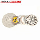 US SHIP ! SPRUNG TWIN DISC CLUTCH + STANDARD FLYWHEEL FOR ACURA RSX HONDA CIVIC SI K20 K24 K-SERIES