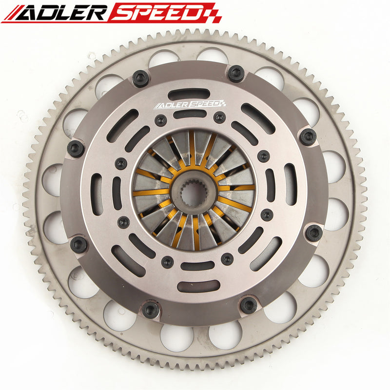 ADLERSPEED Sprung Clutch Twin Disc kit & Flywheel For Honda GE6 GE8 GK5 Medium