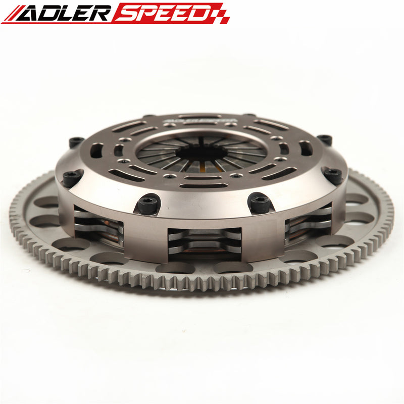 ADLERSPEED Sprung Clutch Twin Disc kit & Flywheel For Honda GE6 GE8 GK5 Medium