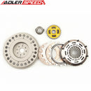ADLERSPEED SPRUNG CLUTCH TWIN DISC & MEDIUM FLYWHEEL FOR 1995-2004 TOYOTA TACOMA 3.4L V6 2WD 4WD