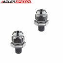 US SHIP ! ADLERSPEED 2PCS -12AN AN12 Male To M16 x 1.5 Metric Straight Fitting Adapter Black