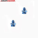 US  SHIP ! ADLERSPEED 2PCS -6AN AN8 JIC Male to 7/8 5/8 11/16 3/4 UNF Straight Hose Fitting Adapter