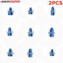 US  SHIP ! ADLERSPEED 2PCS -6AN AN8 JIC Male to 7/8 5/8 11/16 3/4 UNF Straight Hose Fitting Adapter