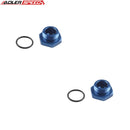 US SHIP ! ADLERSPEED 2PCS AN3 AN4 AN6 AN8 AN10 Flare Plug Fitting AN Plug Adapter With O Ring Seal