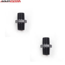 US SHIP ! ADLERSPEED 2pcs 1/8'' 3/8'' 1/2'' 3/4'' NPT Straight Male to Male Fitting Adapter