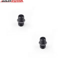 US SHIP ! ADLERSPEED 2pcs 1/8'' 3/8'' 1/2'' 3/4'' NPT Straight Male to Male Fitting Adapter