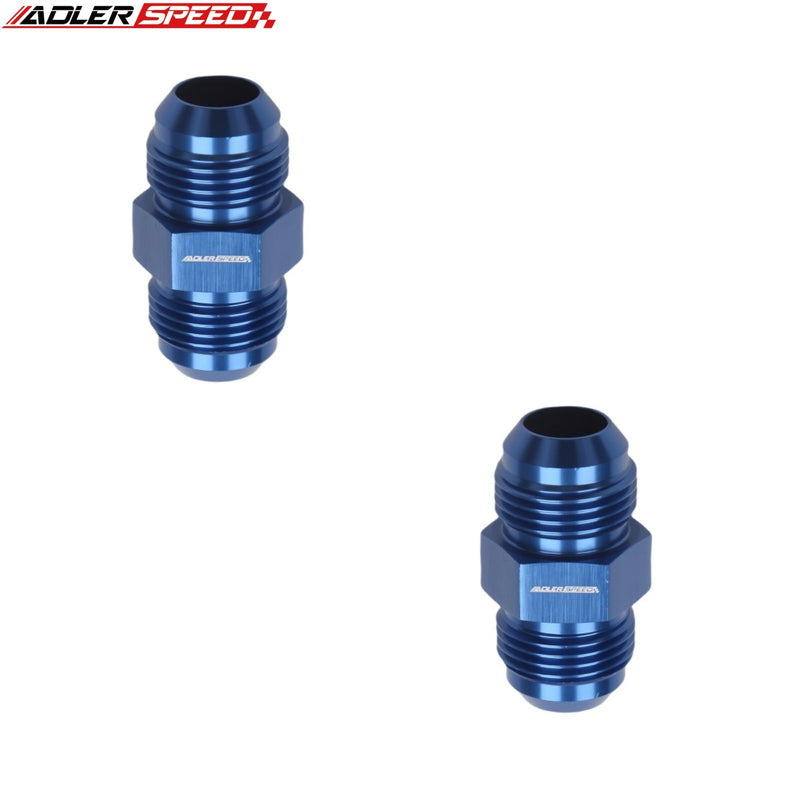 US SHIP !  2PCS AN4/6/8/12 To AN Male Fuel Pressure Fitting With 1/8" NPT Gauge Adapter