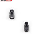 US SHIP ! ADLERSPEED 2pc Aluminum AN4 AN6 AN8 10 12 Male to Female Fitting 1/8"NPT Pressure Gauge Port Adapter