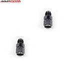 US SHIP ! ADLERSPEED 2pc Aluminum AN4 AN6 AN8 10 12 Male to Female Fitting 1/8"NPT Pressure Gauge Port Adapter