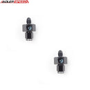 US SHIP ! ADLERSPEED 2pc Aluminum AN4 AN6 AN8 10 12 Male to Female Fitting 1/8"NPT Pressure Gauge Port Adapter