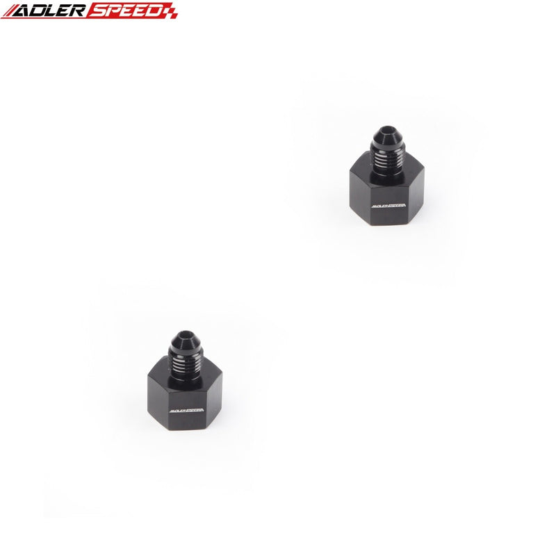 US SHIP ! ADLERSPEED 2PCS AN4 AN6 AN8 AN10 AN12 Female to Male Flare Reducer Aluminum Fitting Adapter