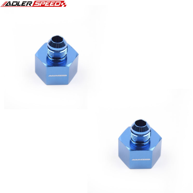 US SHIP ! ADLERSPEED 2PCS AN4 AN6 AN8 AN10 AN12 Female to Male Flare Reducer Aluminum Fitting Adapter
