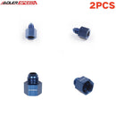 US SHIP ! ADLERSPEED 2PCS AN4 AN6 AN8 AN10 AN12 Female to Male Flare Reducer Aluminum Fitting Adapter