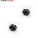 US  SHIP ! ADLERSPEED 2PCS AN3 AN4 AN6 AN8 AN10 AN12 Flare Cap Aluminum Fitting Adapter