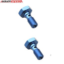 US SHIP ! ADLERSPEED 2pcs Aluminium Brake Fitting Adaptor -Banjo Bolt M8/M10/M12/M14/M16 x 1.0/1.25/1.5