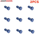 US SHIP ! ADLERSPEED 2pcs Aluminium Brake Fitting Adaptor -Banjo Bolt M8/M10/M12/M14/M16 x 1.0/1.25/1.5