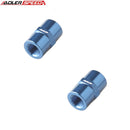 US SHIP ! ADLERSPEED 2PCS 1/8" 1/4" 3/8" 1/2" Inch NPT Straight Female to Female Fuel Fitting Adapter