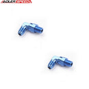 US SHIP ! ADLERSPEED 2PCS 1/8" 1/4" 1/2" NPT Swivel to AN4 6 8 Male 90 Degree Fuel Adapter Fitting US
