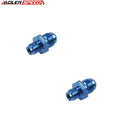 US SHIP ! ADLERSPEED 2PCS -6AN A8N Male to 7/16'' 1/2'' 5/8'' 11/16'' Inverted Flare Adapter Fitting