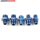 US SHIP ! ADLERSPEED 2PCS -6AN A8N Male to 7/16'' 1/2'' 5/8'' 11/16'' Inverted Flare Adapter Fitting