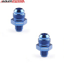 US SHIP ! ADLERSPEED 2PCS -6AN A8N Male to 7/16'' 1/2'' 5/8'' 11/16'' Inverted Flare Adapter Fitting