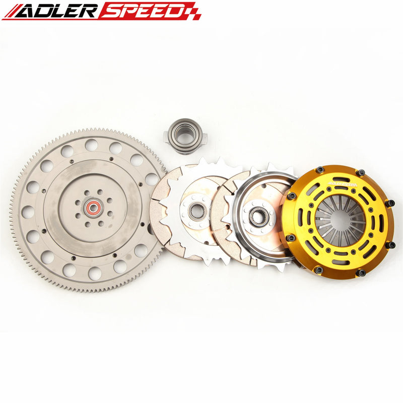 ADLERSPEED RACINGCLUTCH TWIN DISC KIT  FOR 13-19 SCION FR-S SUBARU BR-Z FT86 GT86 MEDIUM WT