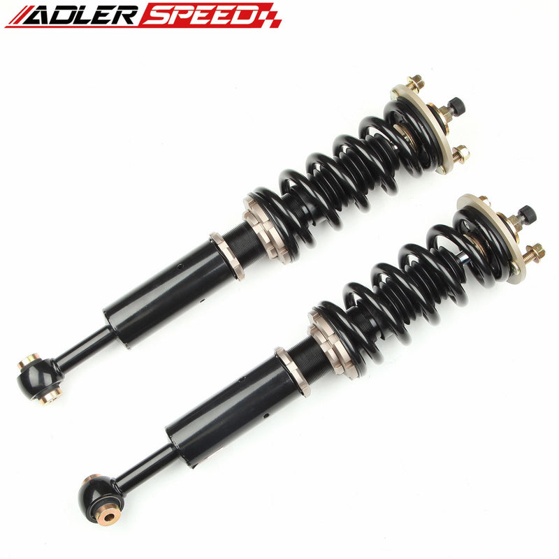 US SHIP ! ADLERSPEED 18 Level Damping Coilover Suspension Kit For Honda Accord CG CF 98-02