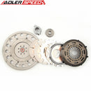 ADLERSPEED RACING TRIPLE DISC CLUTCH KIT + FLYWHEEL FOR 2004-18 SUBARU WRX STI EJ25 6-SPEED MEDIUM