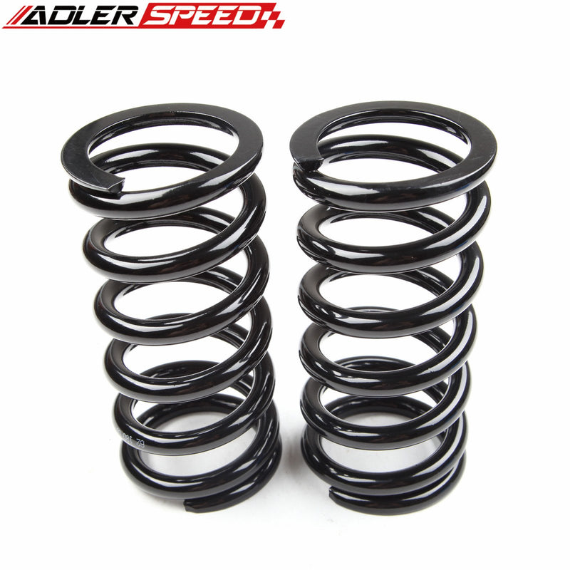 ADLERSPEED 2PCS Custom Coilovers Springs ID 62mm 7kg 170mm Length - Black