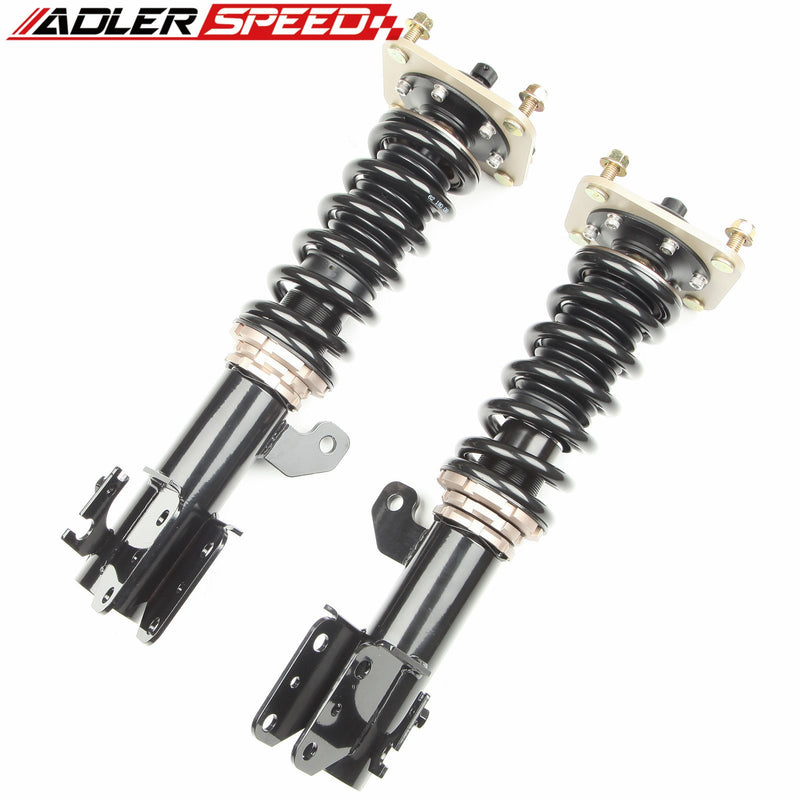 US SHIP ! ADLERSPEED 18 Level Damping Adjust Coilovers Shocks Springs for Mazda Protege & 5 1999-2003