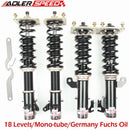 US SHIP ! ADLERSPEED 18 Level Damping Adjust Coilovers Shocks Springs for Mazda Protege & 5 1999-2003