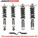US SHIP ! ADLERSPEED 18 Way Mono Tube Coilovers For 90-94 ECLIPSE 1G EAGLE TALON FWD  Adj.Shock Struts