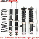 US SHIP 32 Click Mono Tube Adjustable Height Coilovers Shocks Kit for 1998-2001 SAAB 9-5