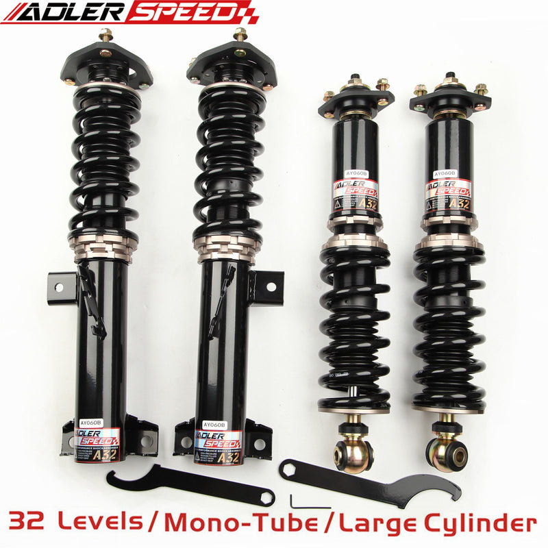 ADLERSPEED 32 Level Damper Coilovers Struts For BMW 3-Series E36 92-99 True Coilover Setup