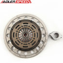 ADLERSPEED RACING TRIPLE DISC CLUTCH KIT + FLYWHEEL FOR 2004-18 SUBARU WRX STI EJ25 6-SPEED MEDIUM