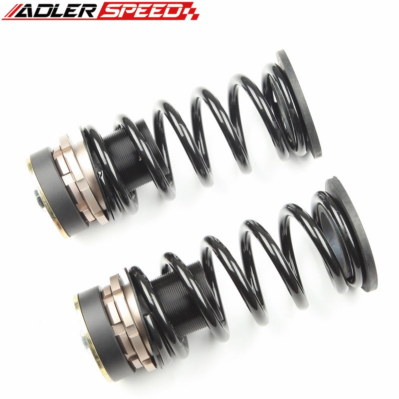 US SHIP ADLERSPEED 32 Way Mono Tube Adjustable Coilovers Suspension Kit For Audi TT (8N) 2000-06