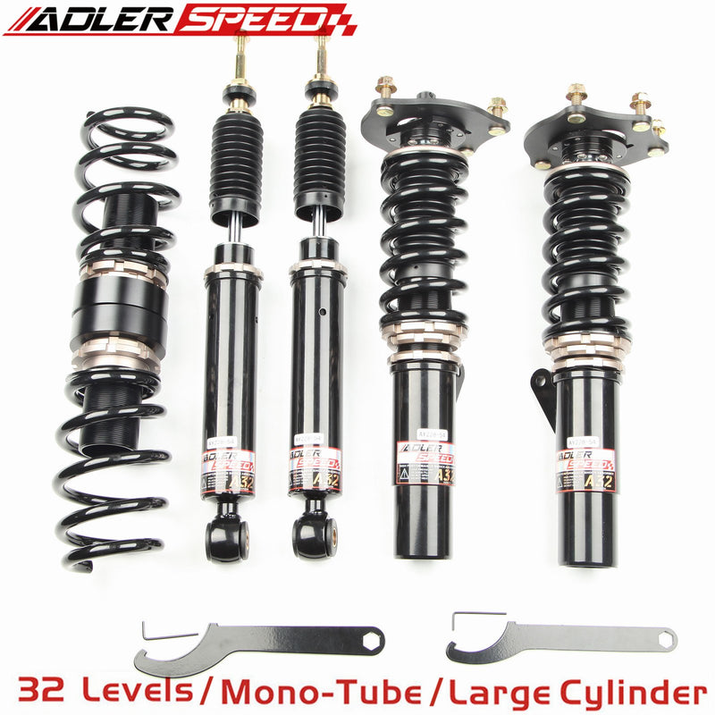 US SHIP 32 Way Adjustable Lowering Shocks Coilovers For 17-21 Honda Civic Si FC FK 54mm