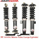 US SHIP ! ADLERSPEED 32 Level Damper Coilovers Suspension for BMW M3 (E46) 01-06 True Coilover Setup