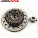 ADLERSPEED RACING CLUTCH TRIPLE DISC & FLYWHEEL FOR 13-19 SCION FR-S SUBARU BR-Z FT86 GT86 MEDIUM