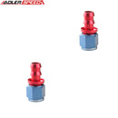 US SHIP ! ADLERSPEED 2pc 45/90 Degree -4AN 6AN 8AN 10AN 12AN Push on Hose End Fuel Fitting Adapter