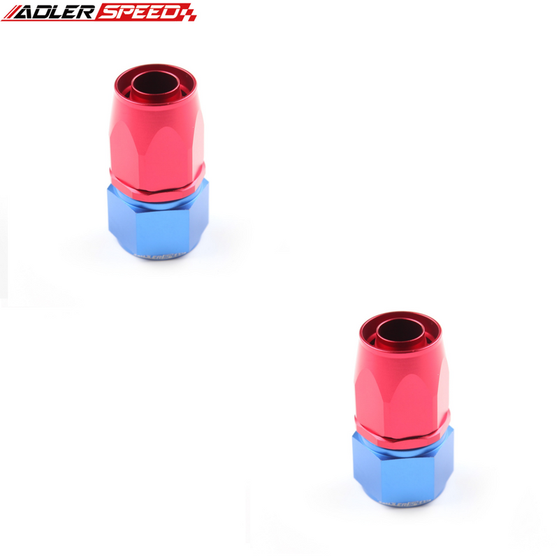 US SHIP ! ADLERSPEED 2PCS 45/90 Degree Straight 4AN 6AN 8AN 10AN 12AN 16AN Fuel Oil Hose End Fitting