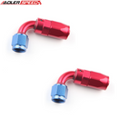 US SHIP ! ADLERSPEED 2PCS 45/90 Degree Straight 4AN 6AN 8AN 10AN 12AN 16AN Fuel Oil Hose End Fitting